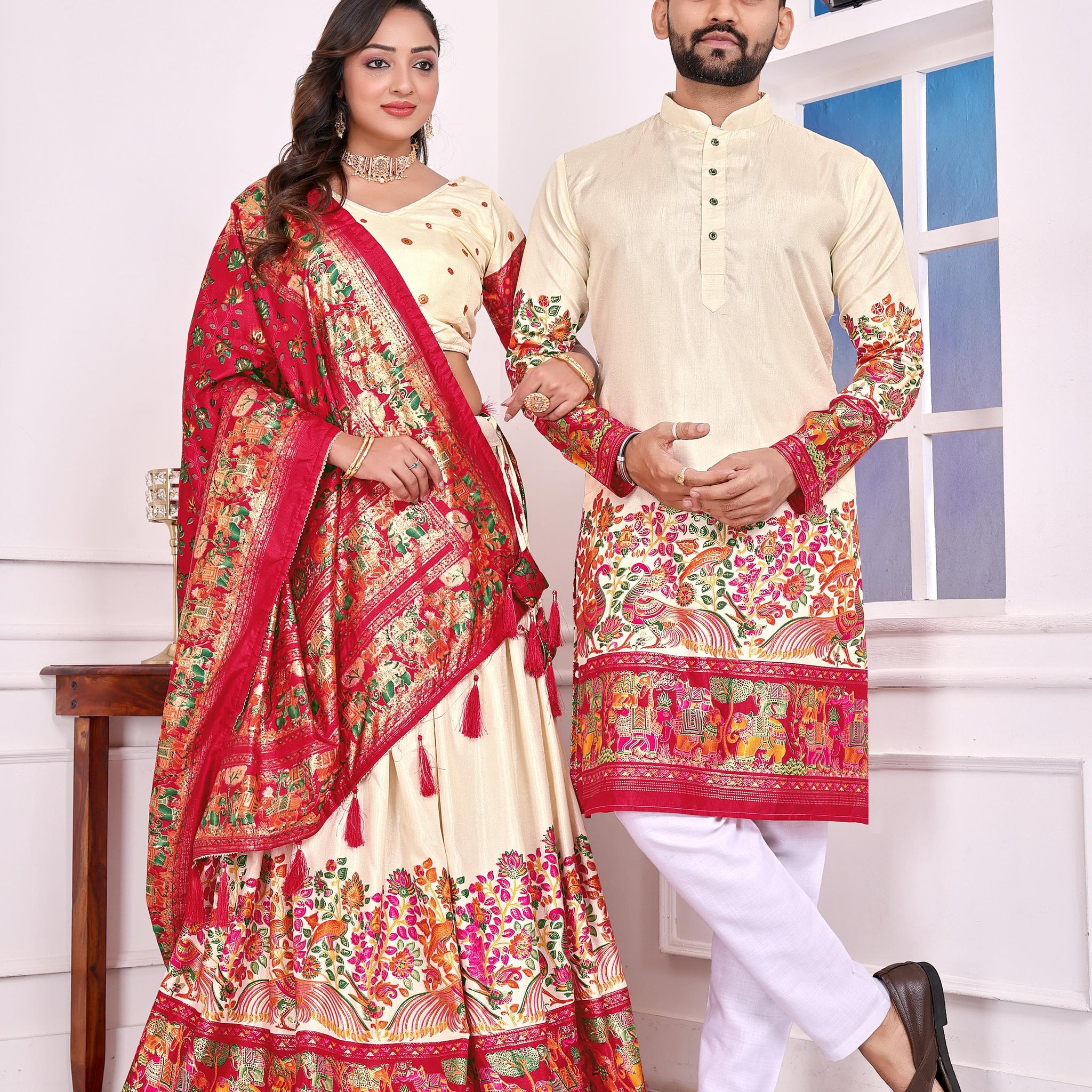 Couple Wear Lehenga Choli