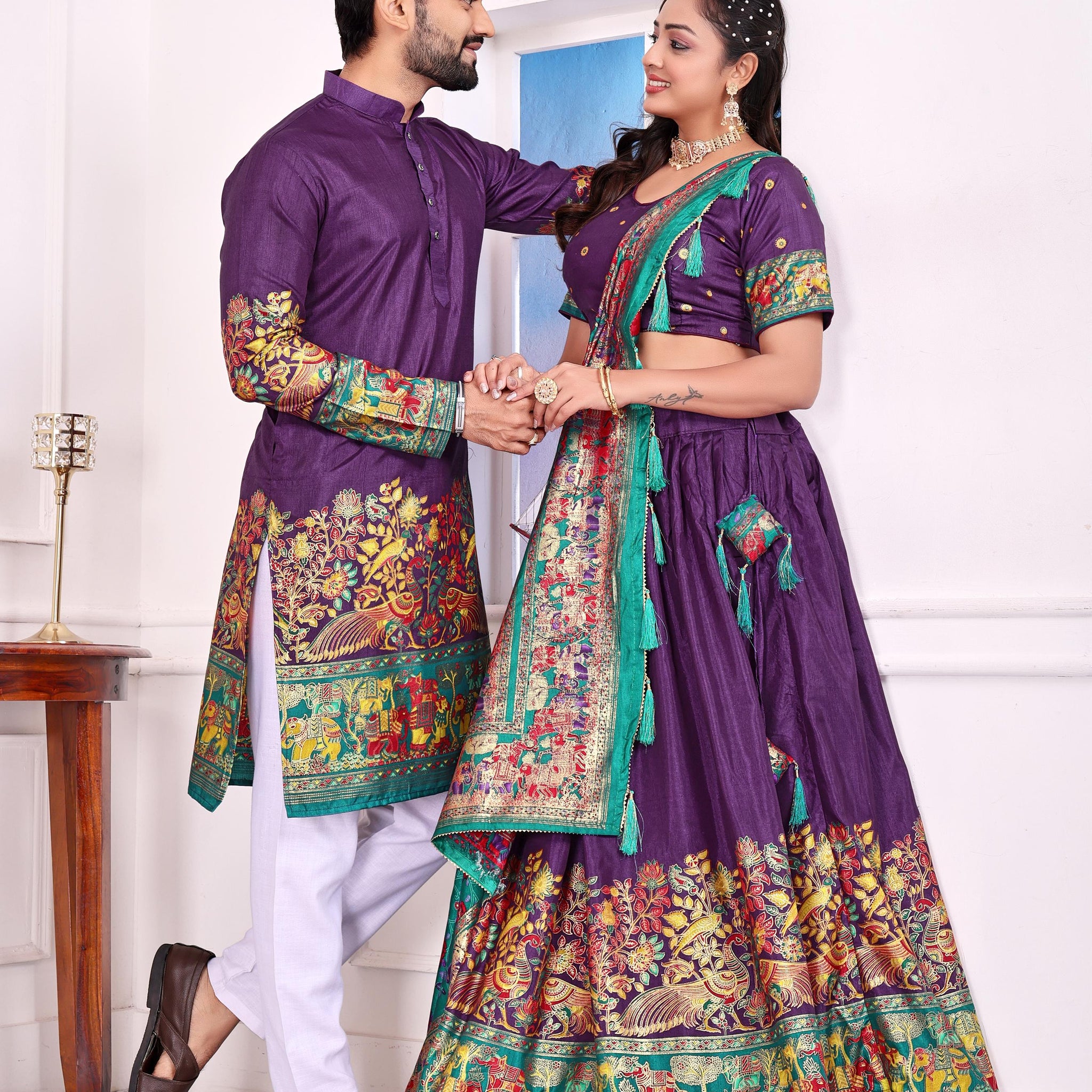 Couple Wear Lehenga Choli
