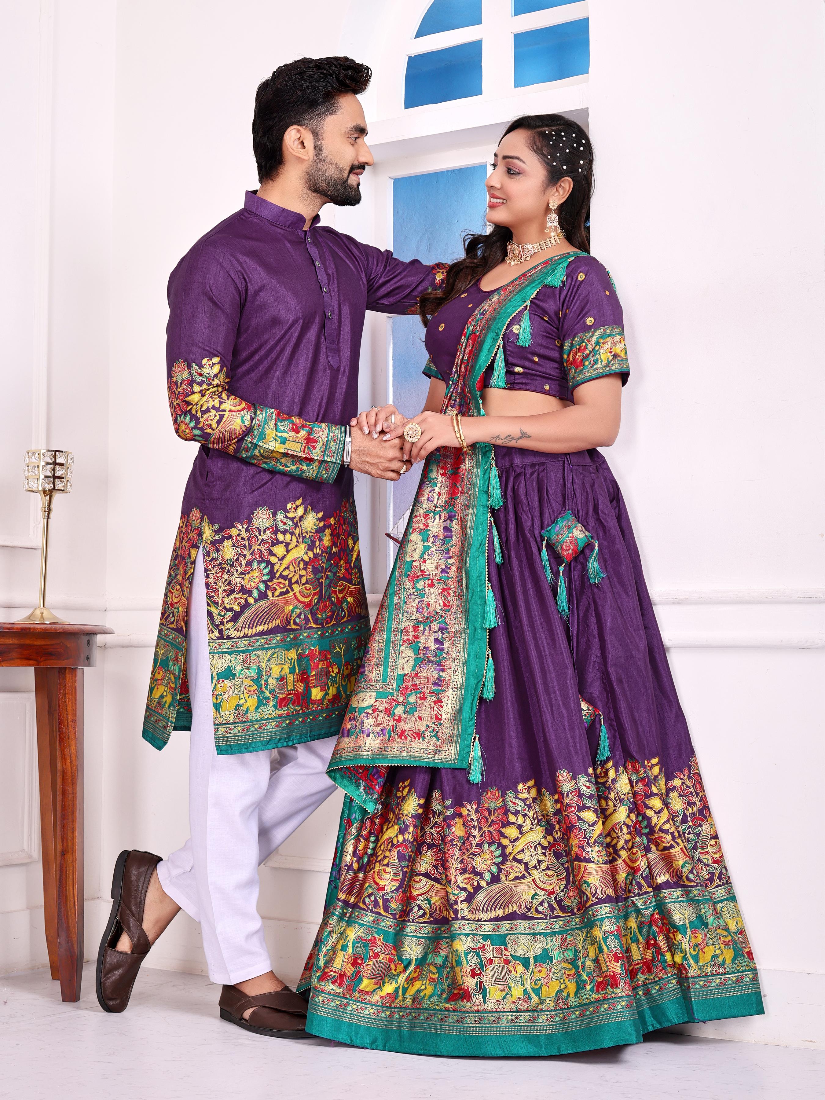 Couple Wear Lehenga Choli
