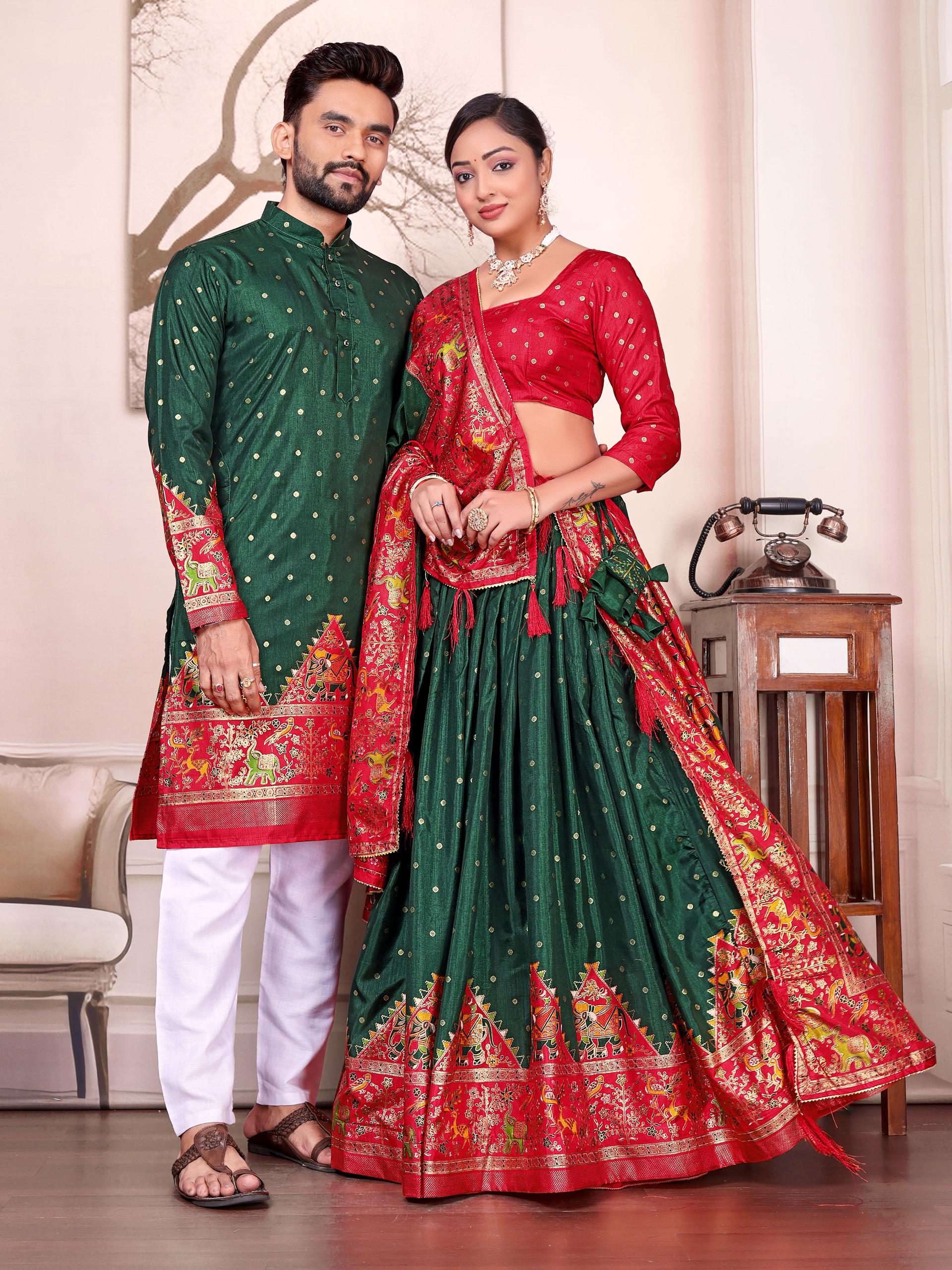 Couple Wear Lehenga Choli