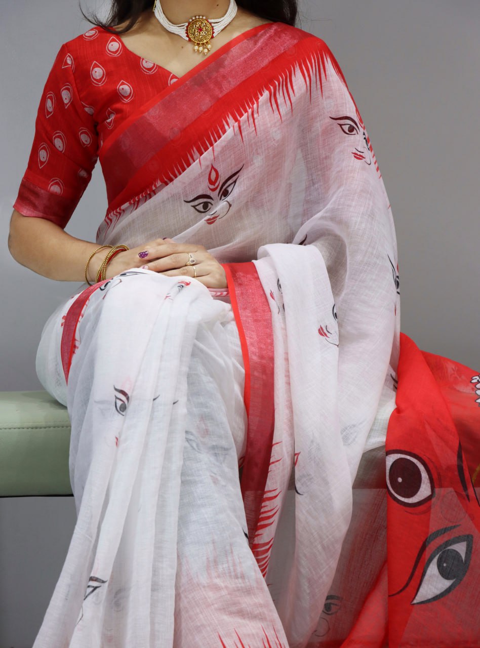 Durga Puja Saree