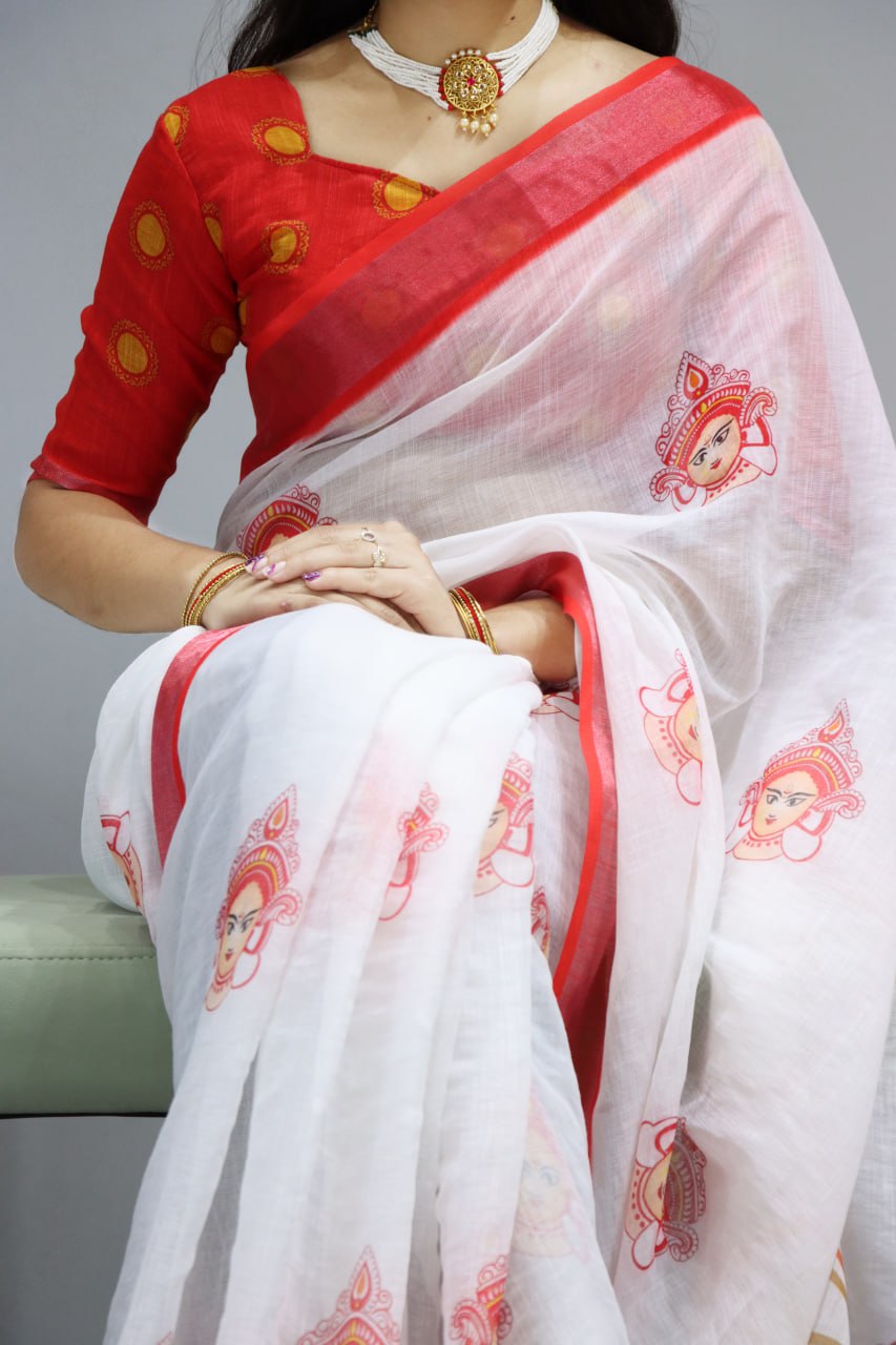 Durga Puja Saree