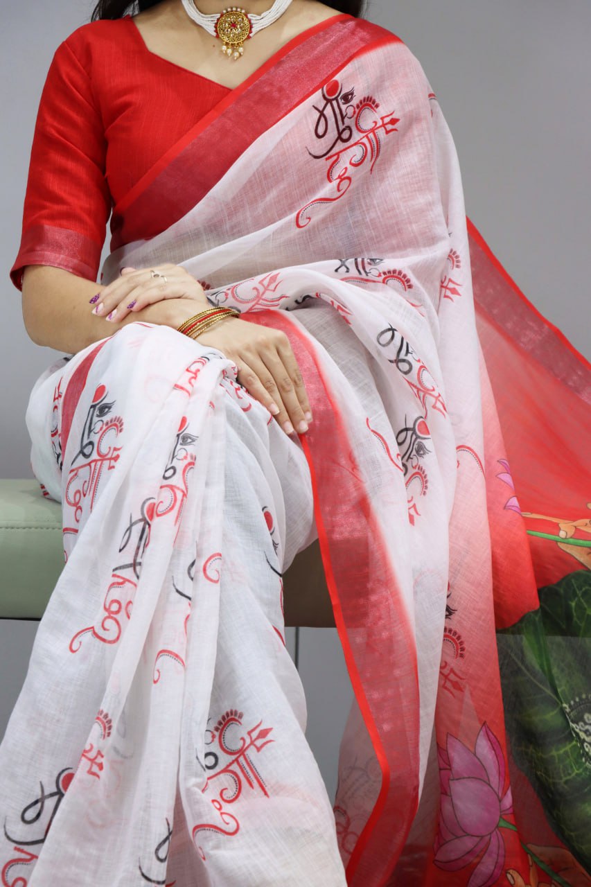 Durga Puja Saree