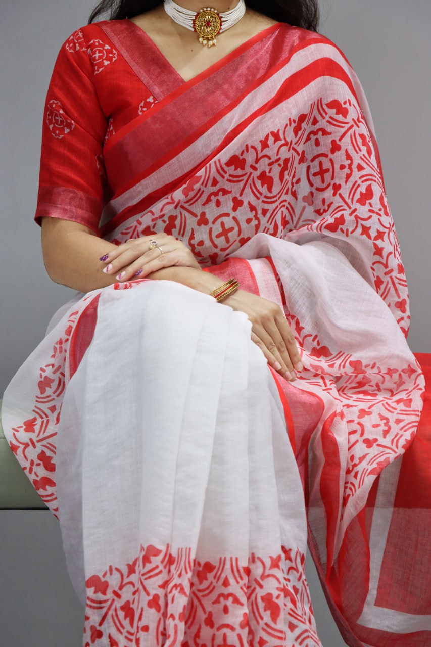 Durga Puja Saree