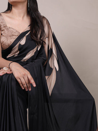 Satin Saree