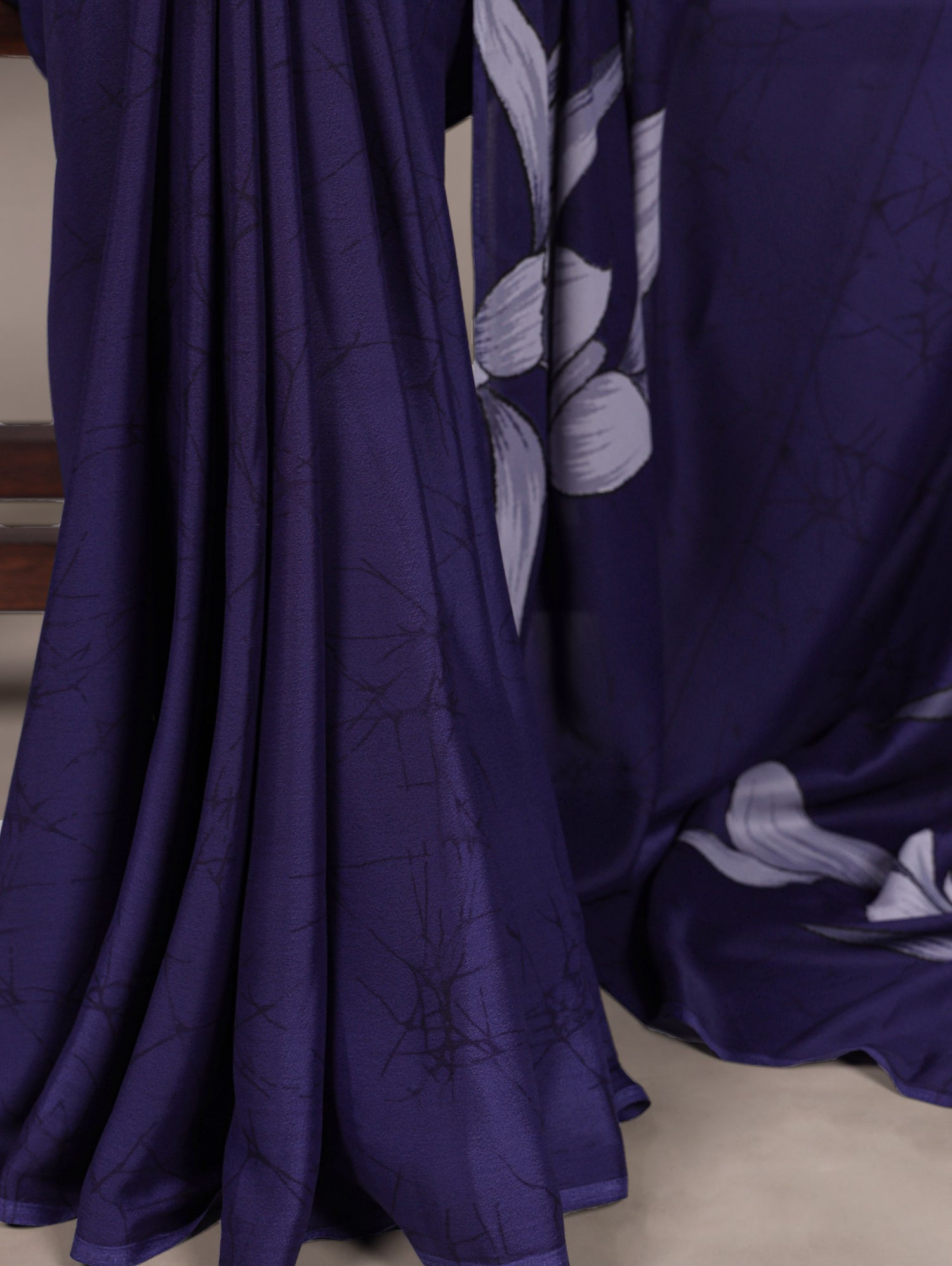 Satin Saree