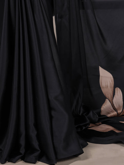 Satin Saree