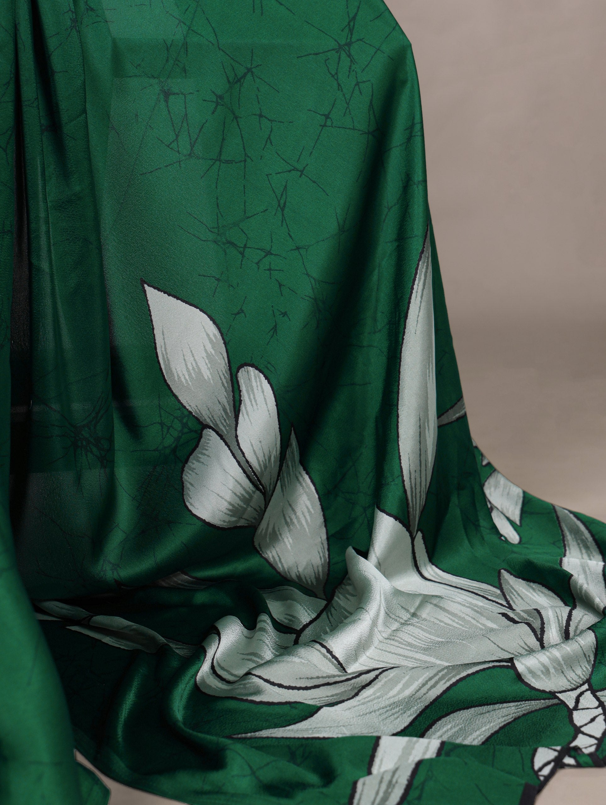 Satin Saree