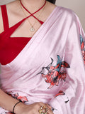 Satin Saree