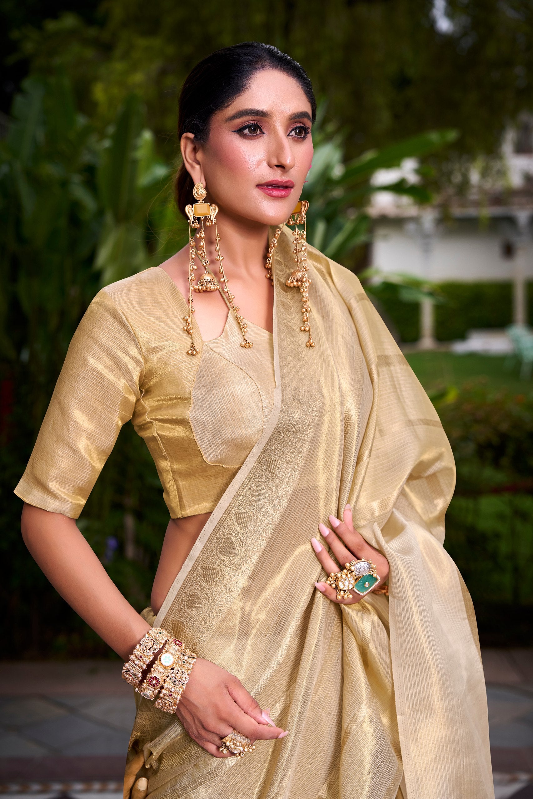 Tissue Saree