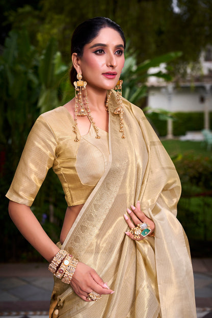Tissue Saree