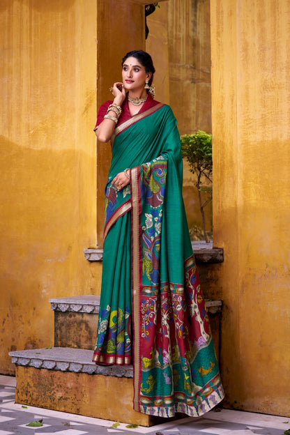 Kalamkari Saree