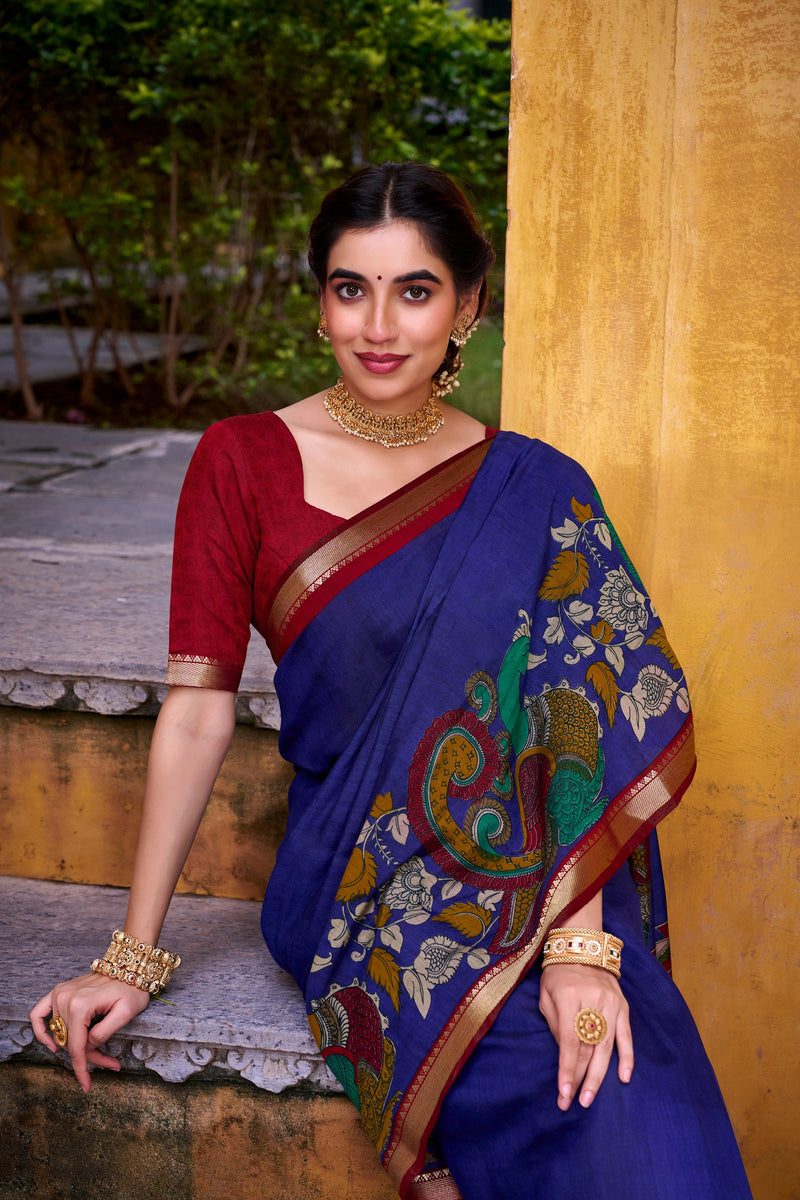 Kalamkari Saree