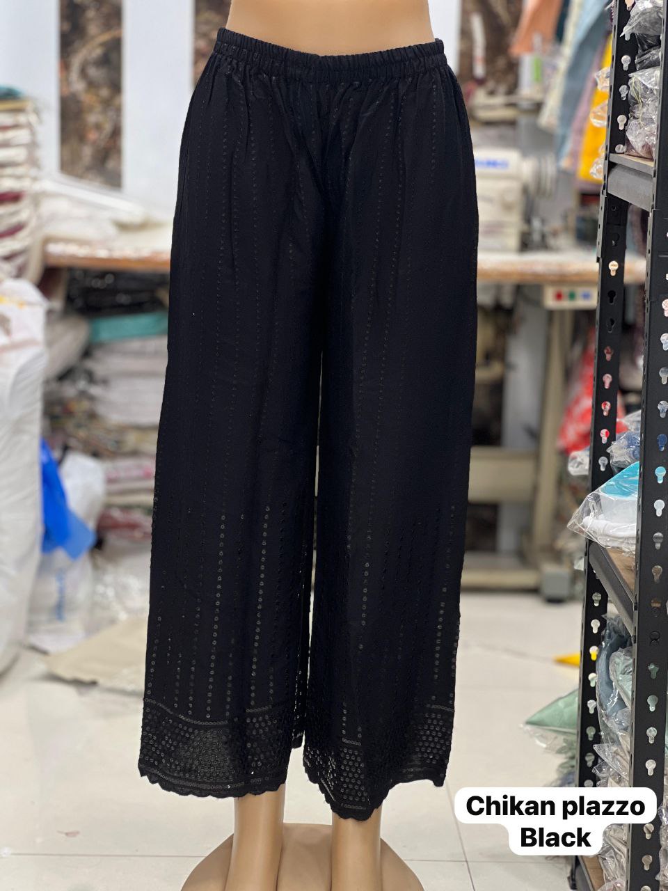 Chikankari Plazzo