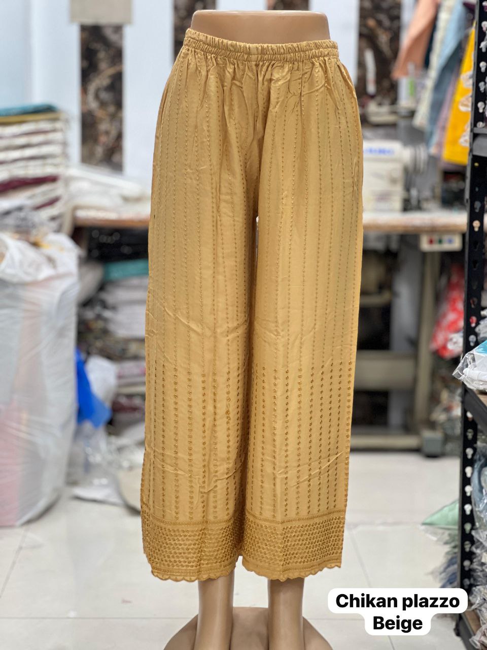 Chikankari Plazzo