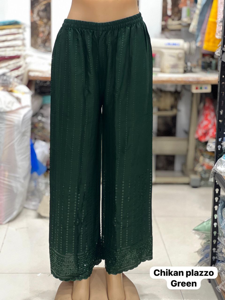 Chikankari Plazzo