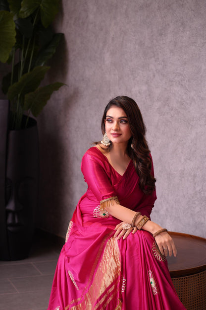 Gajji Silk Saree