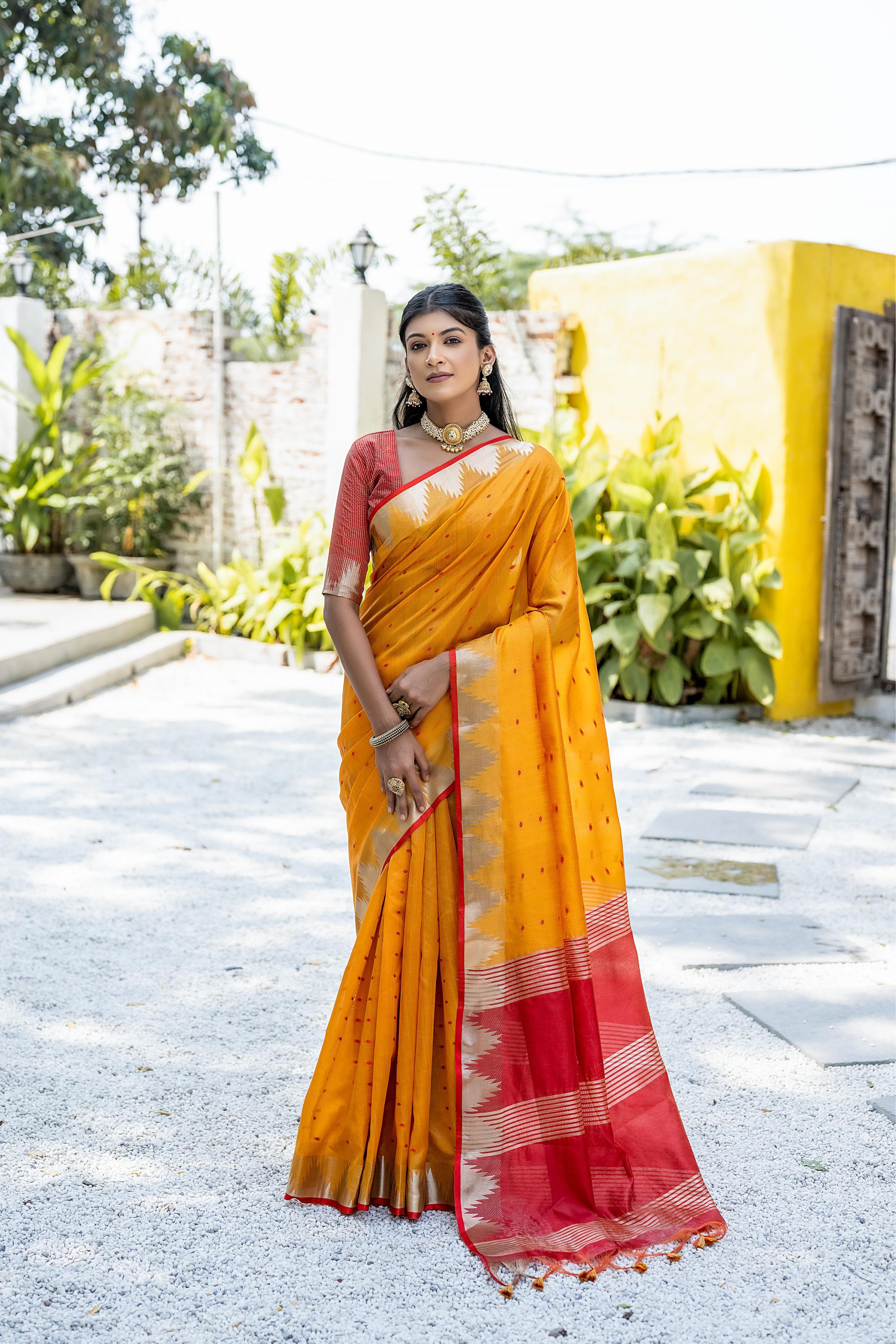 Tussar Saree