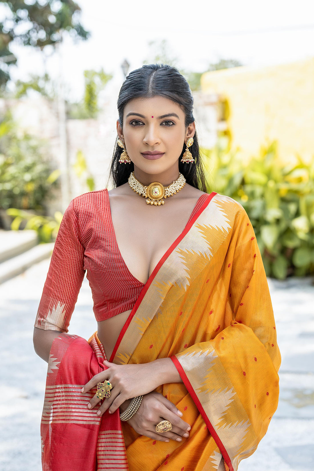 Tussar Saree