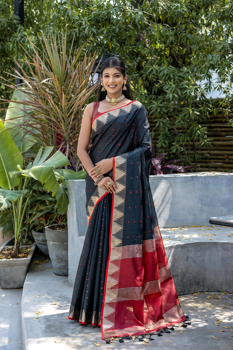 Tussar Saree