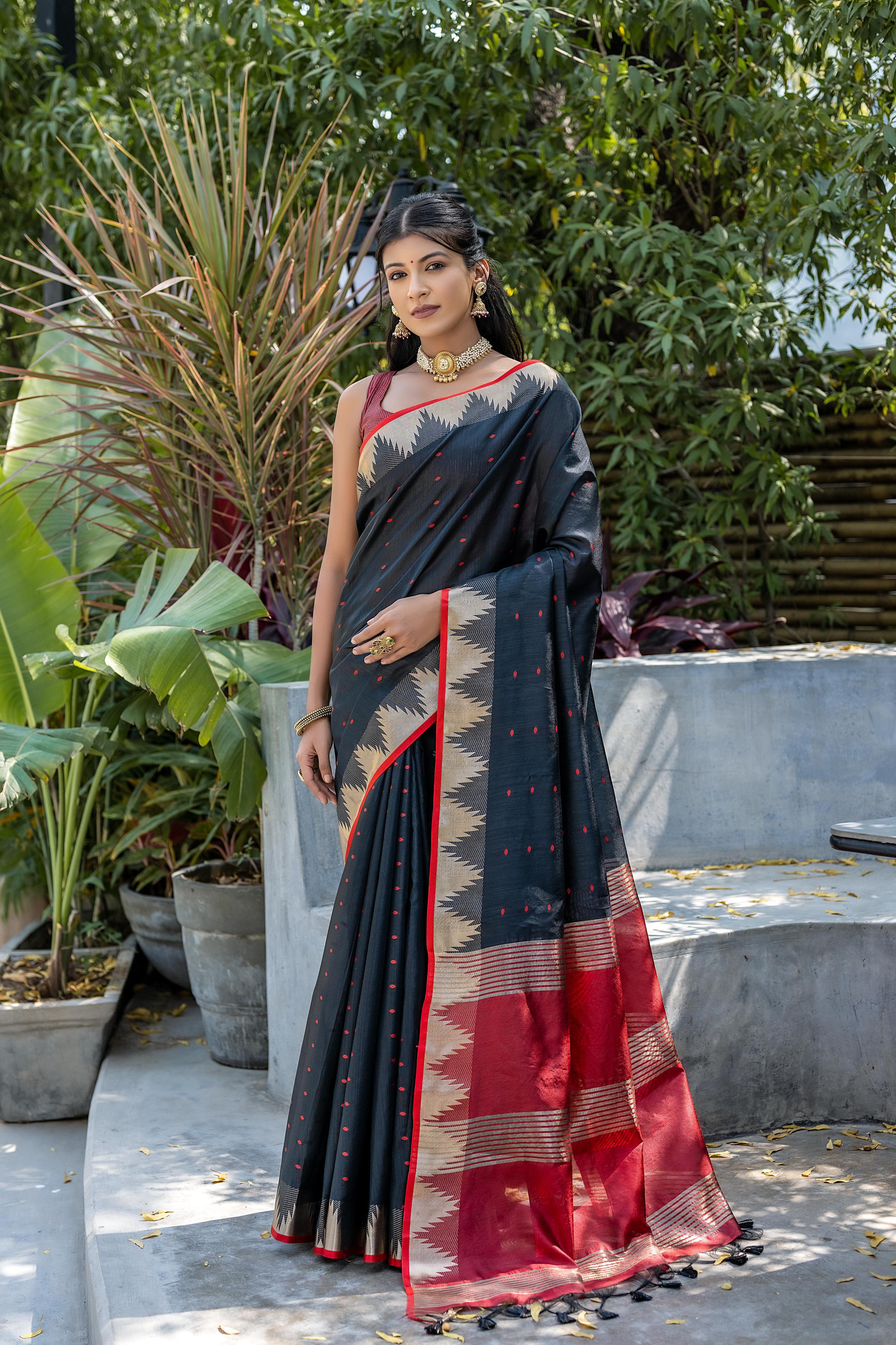 Tussar Saree