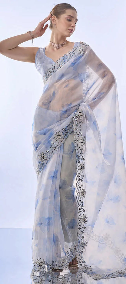 Sequins Saree