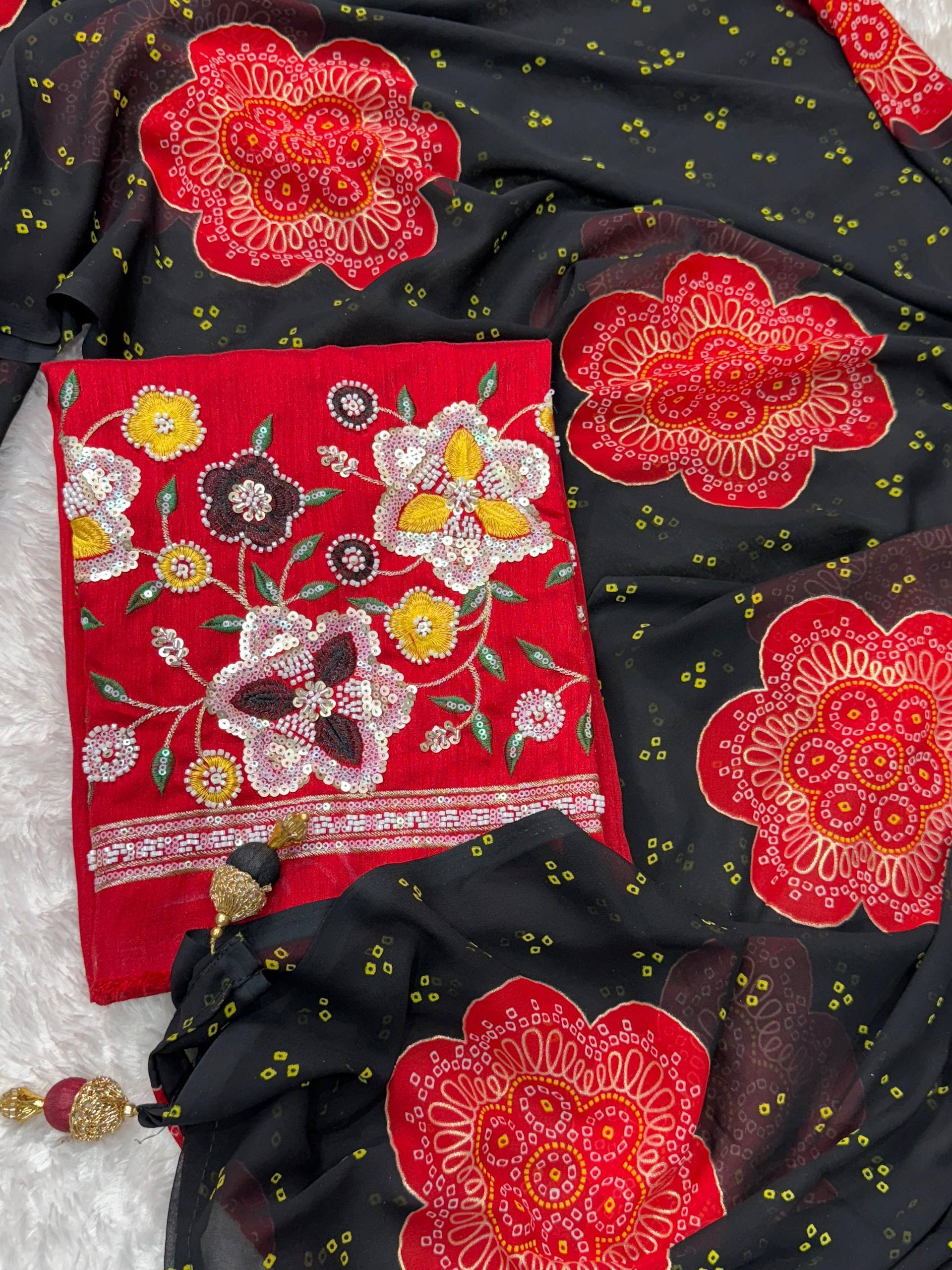 Georgette Saree