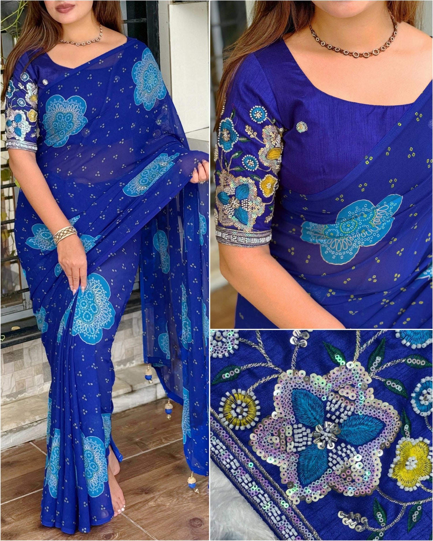 Georgette Saree