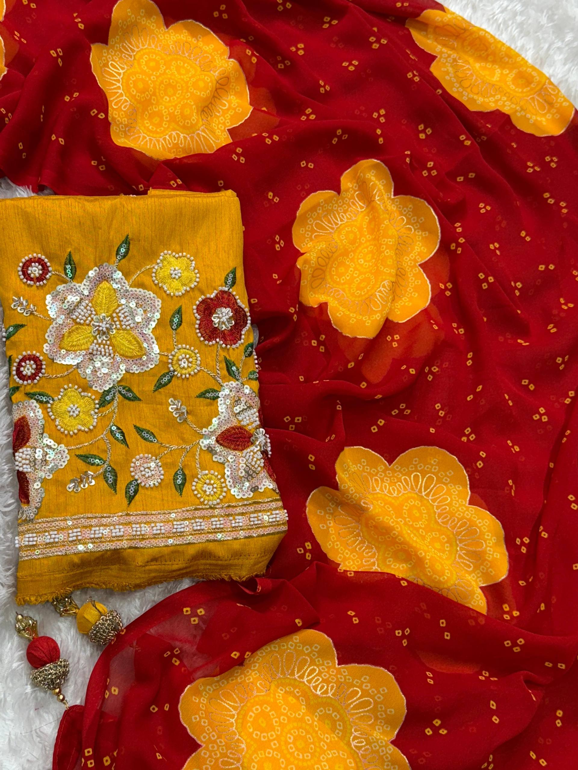 Georgette Saree