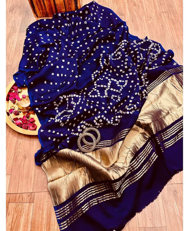 Gajji Silk Saree