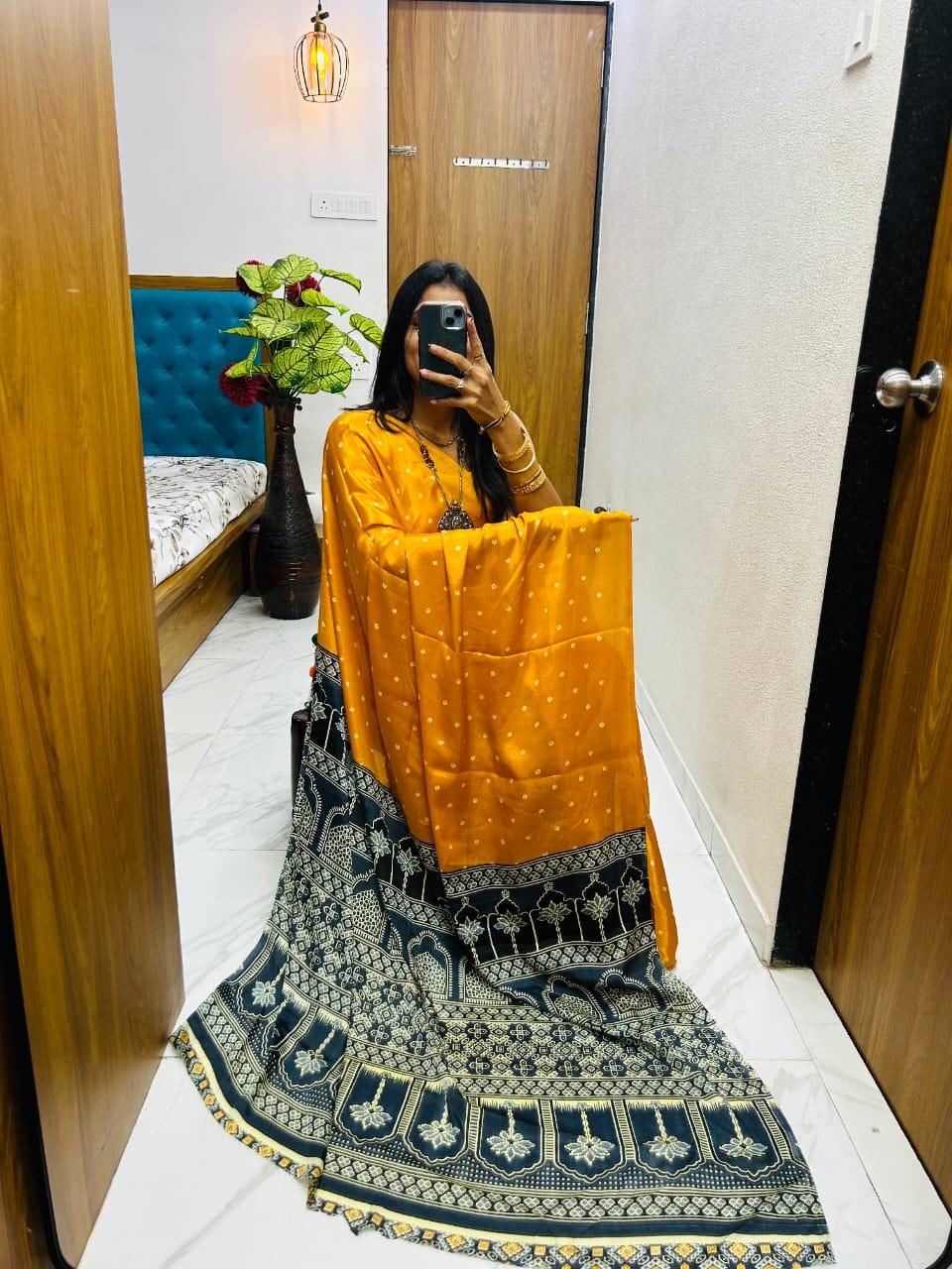 Gajji Silk Saree