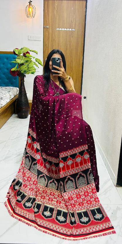 Gajji Silk Saree