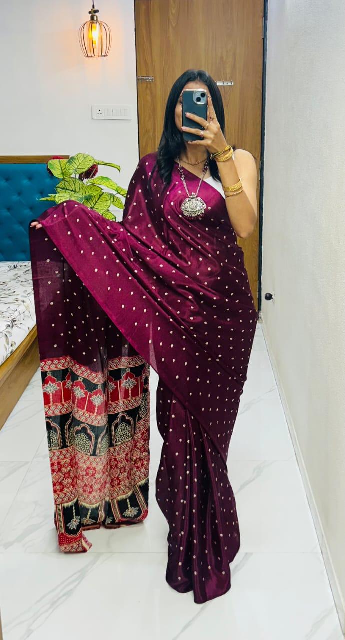 Gajji Silk Saree