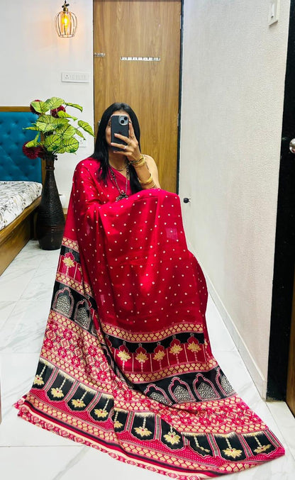 Gajji Silk Saree