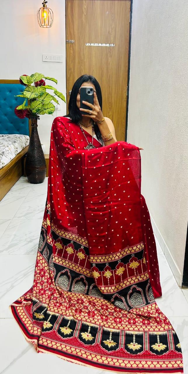 Gajji Silk Saree