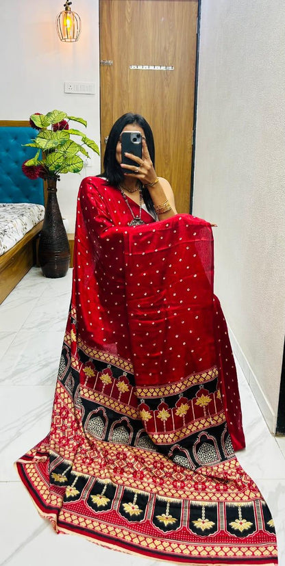 Gajji Silk Saree
