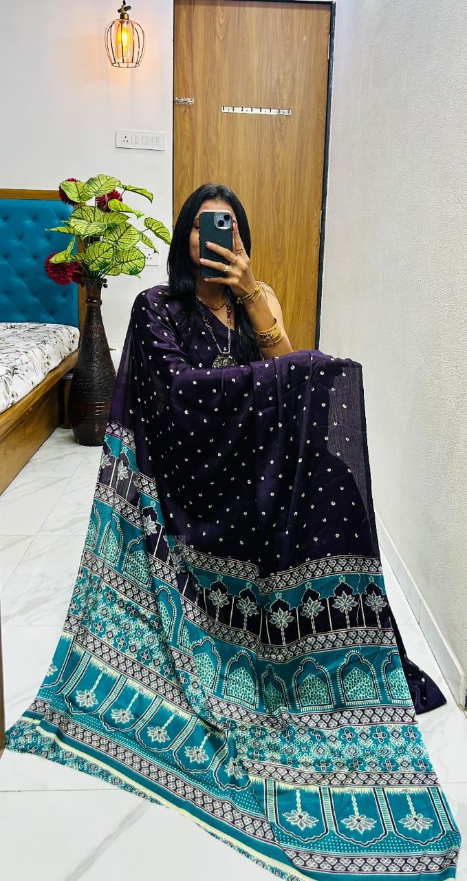 Gajji Silk Saree