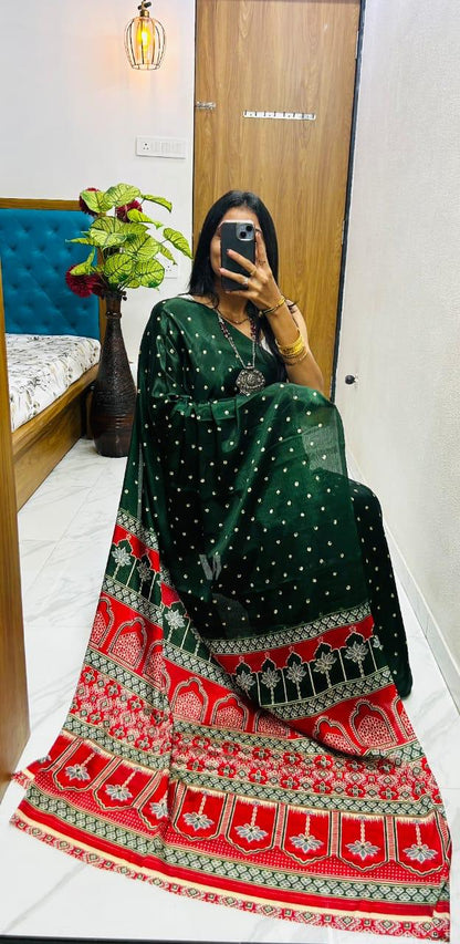 Gajji Silk Saree