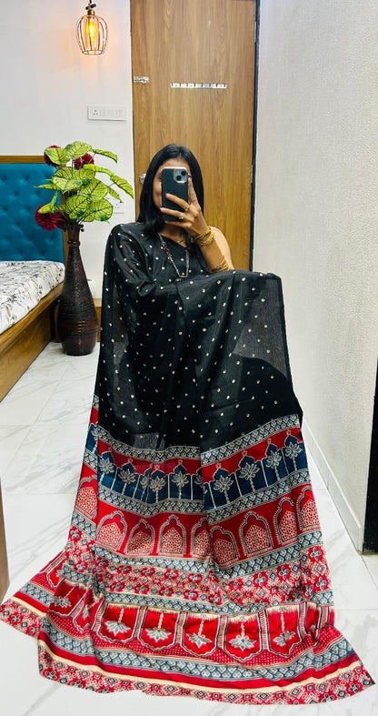 Gajji Silk Saree