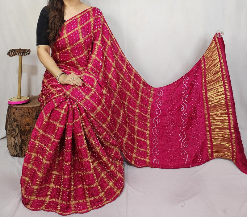 Gajji Silk Saree