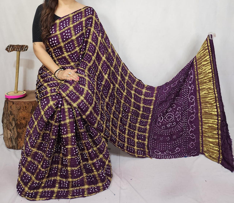 Gajji Silk Saree