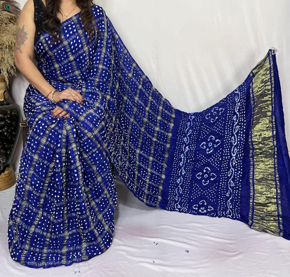 Gajji Silk Saree