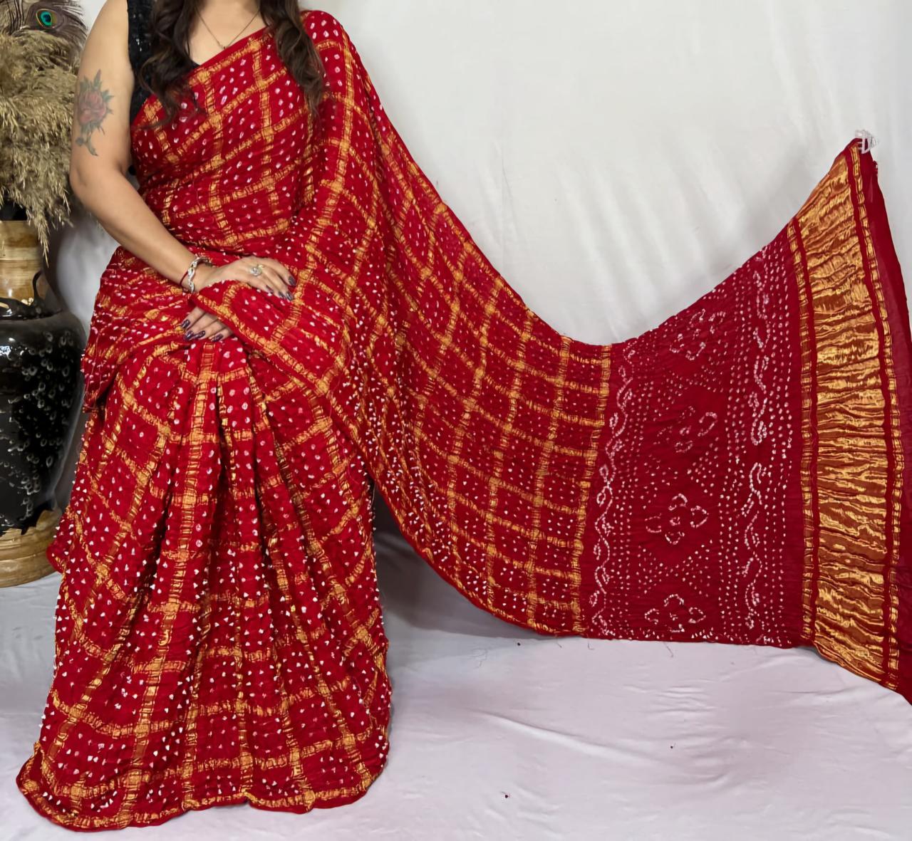 Gajji Silk Saree
