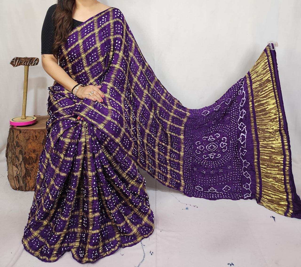 Gajji Silk Saree