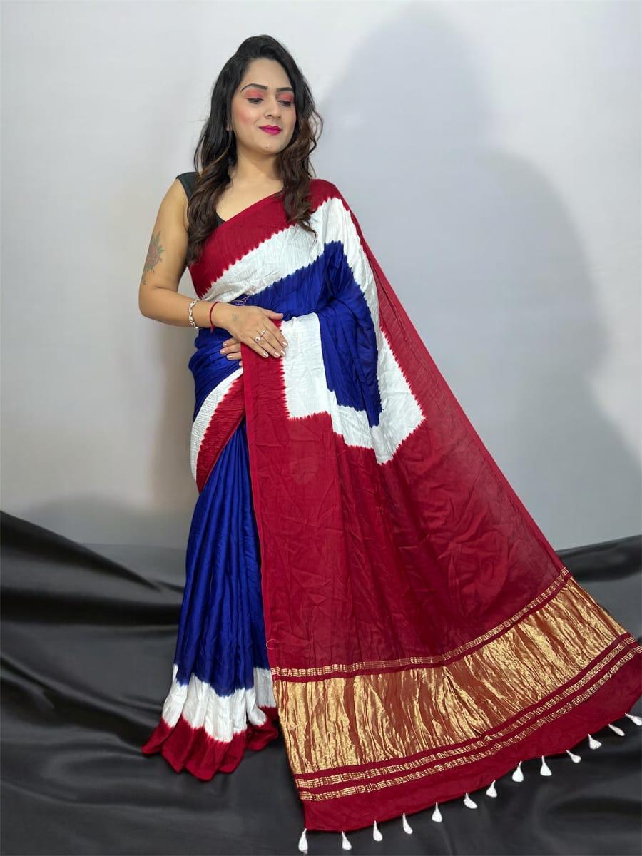 Gajji Silk Saree
