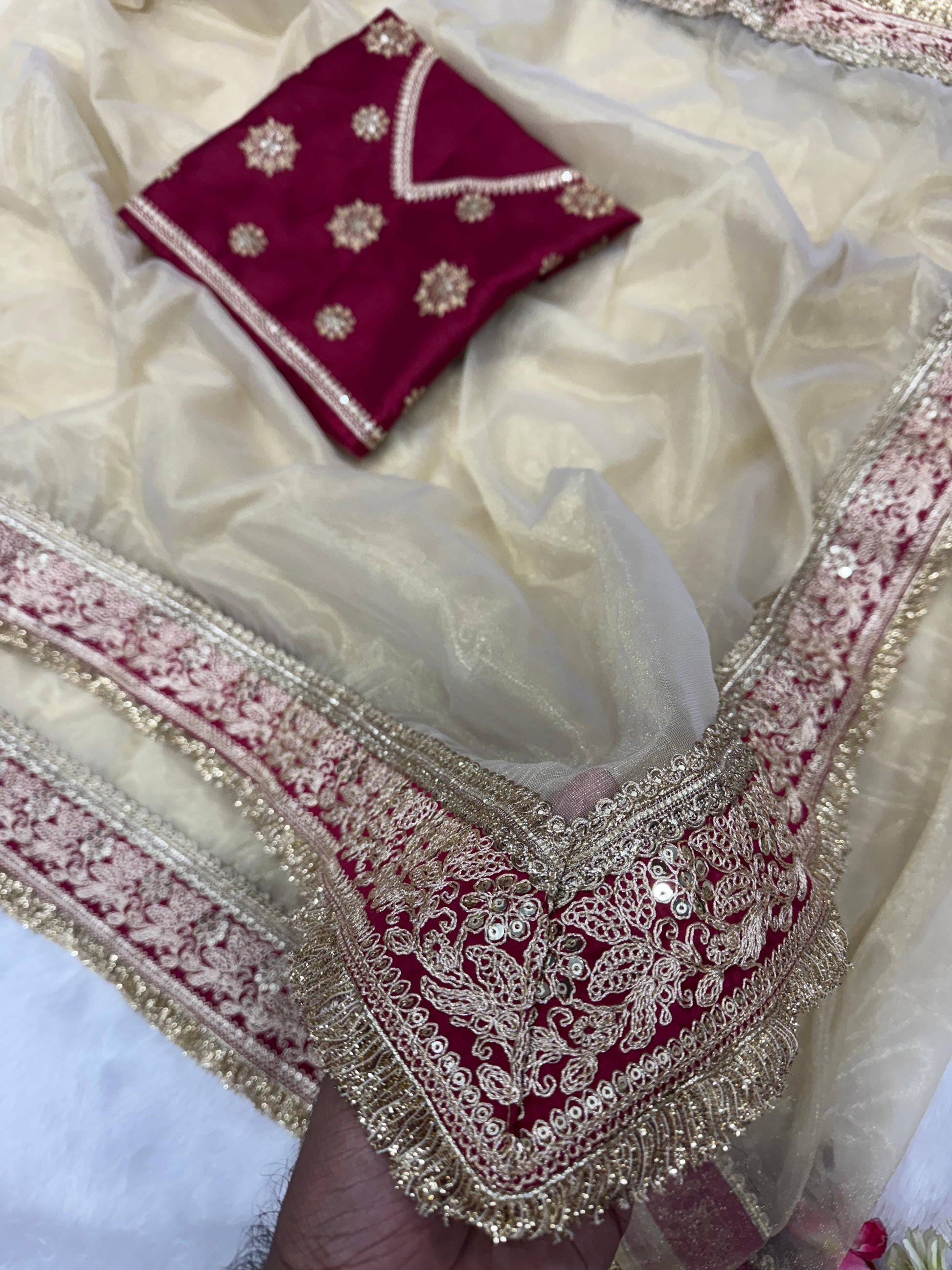 Net Saree
