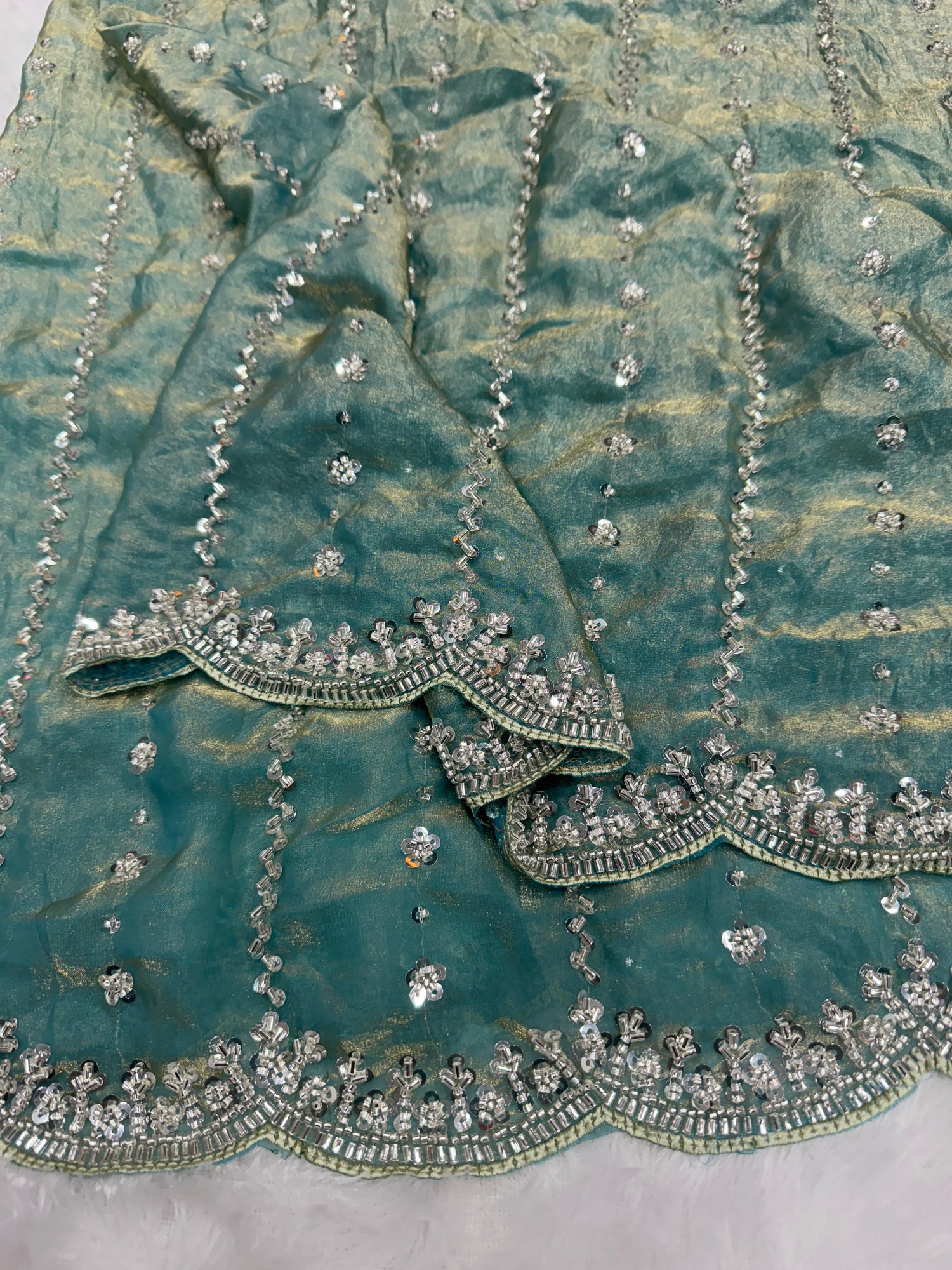 Sequins Saree