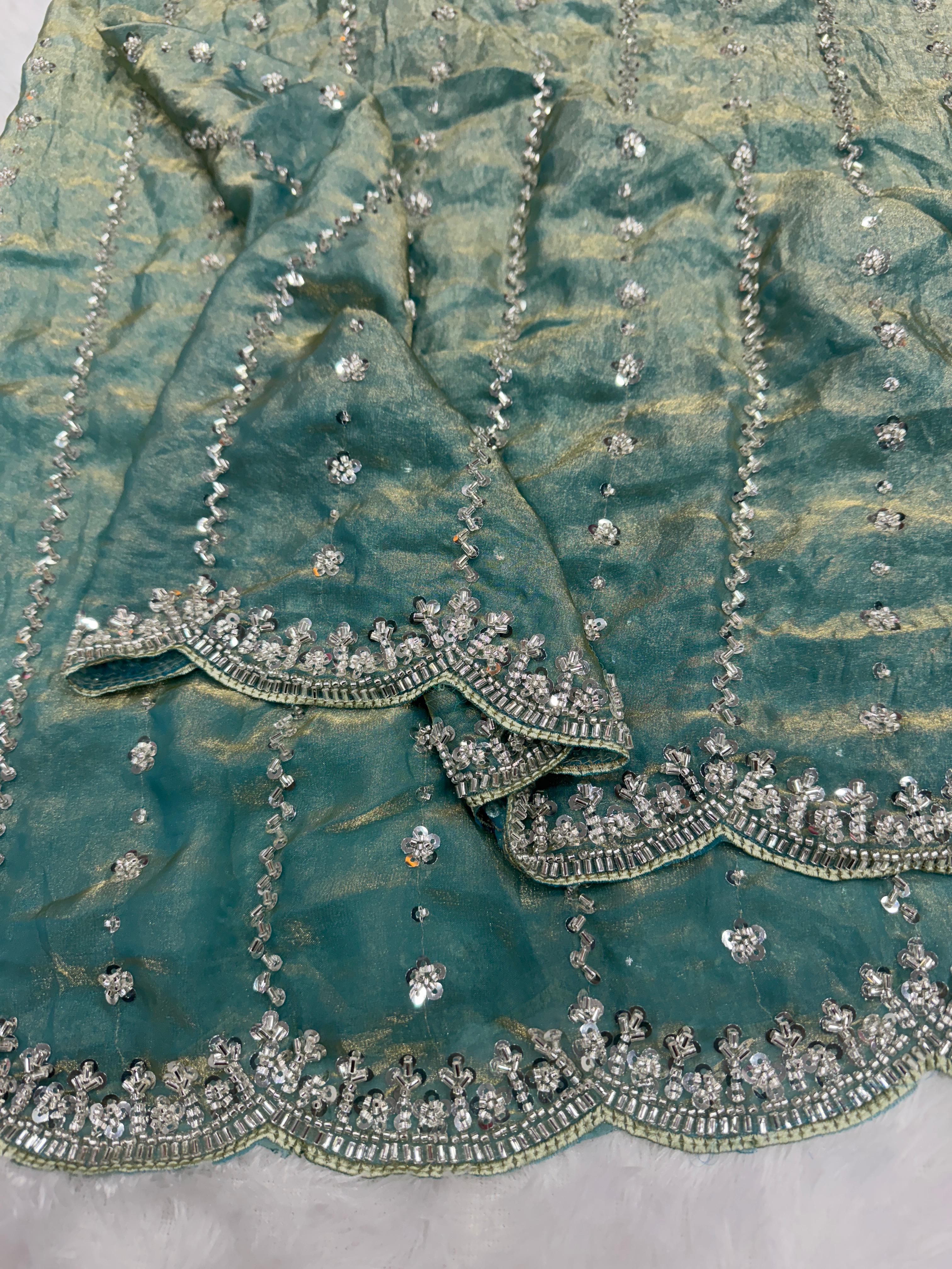 Sequins Saree