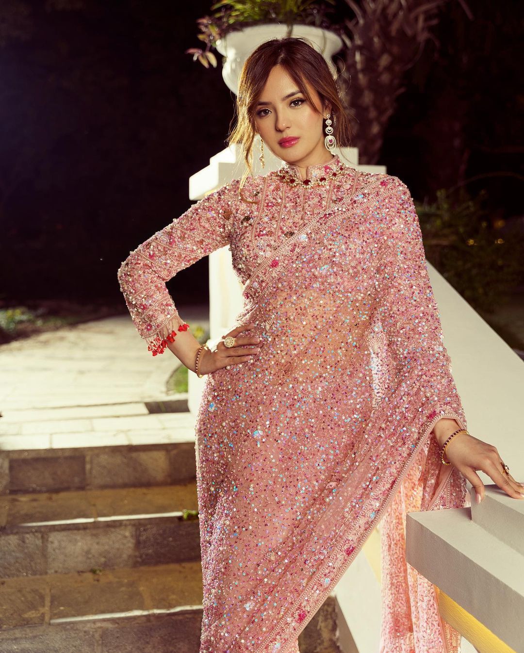 Sequins Saree