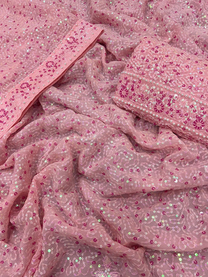 Sequins Saree